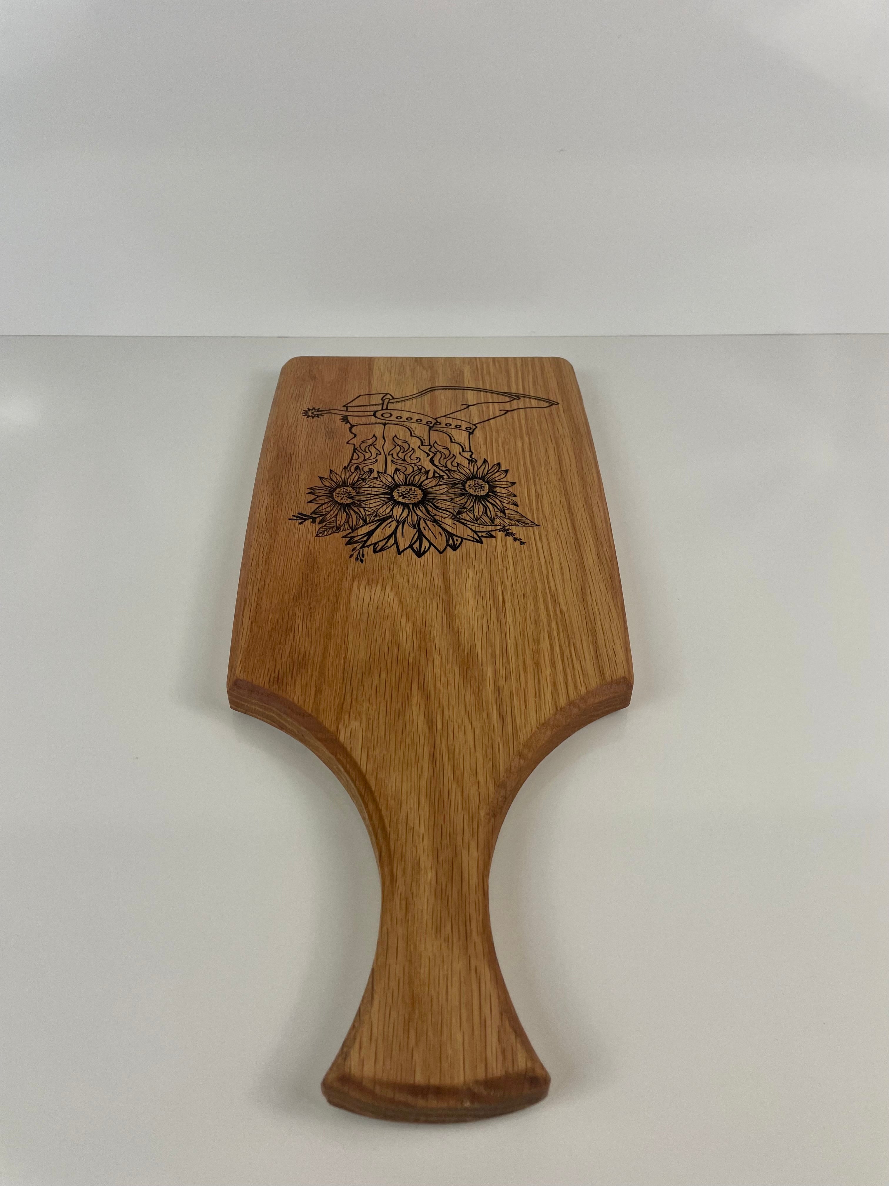 Boot and Flower Decor Board