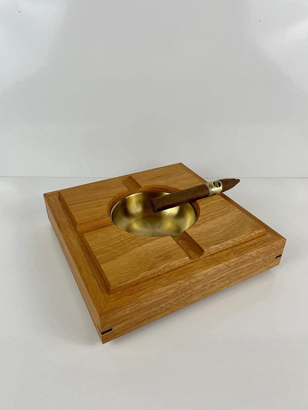 Canary wood and Wenge Ashtray