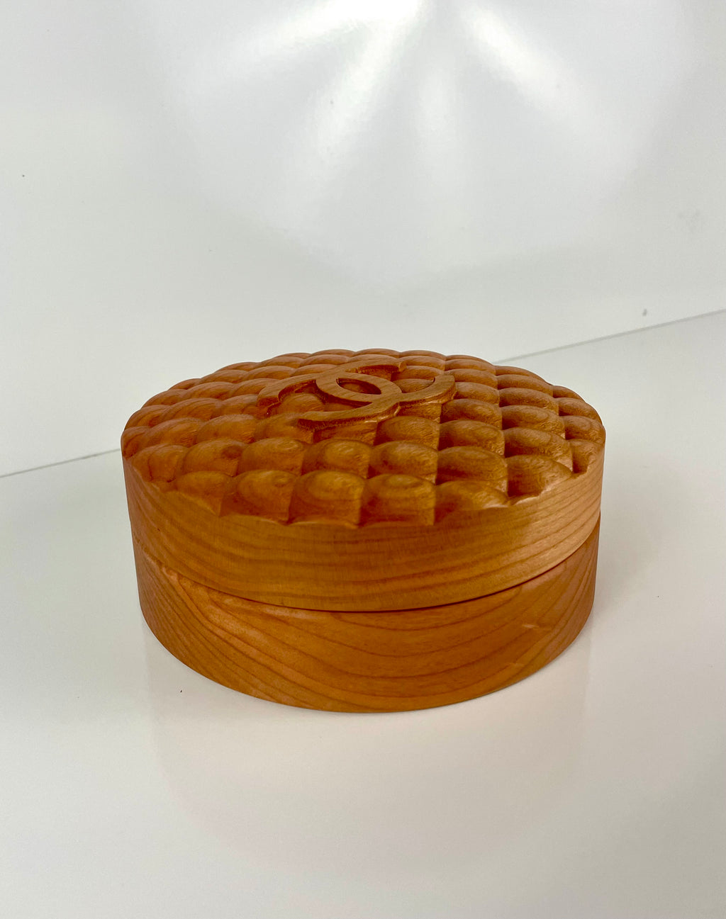 Chanel Jewelry Box (Round Cherry)
