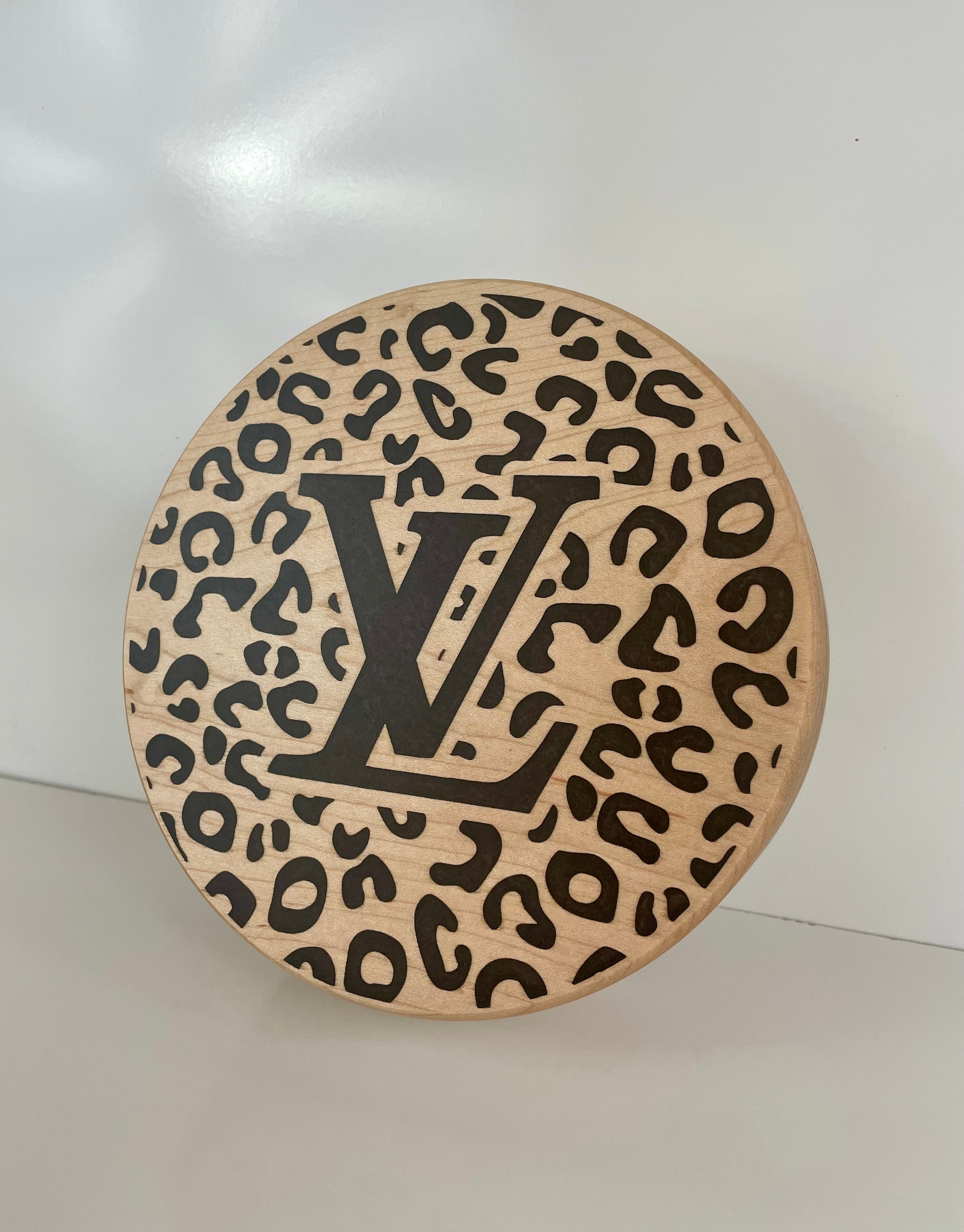 LV Designer Leopard Box