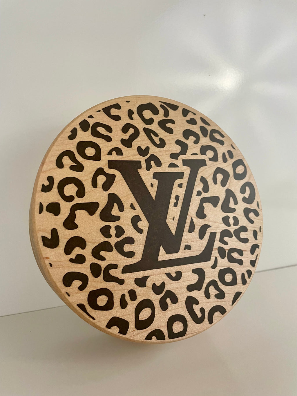 LV Designer Leopard Box