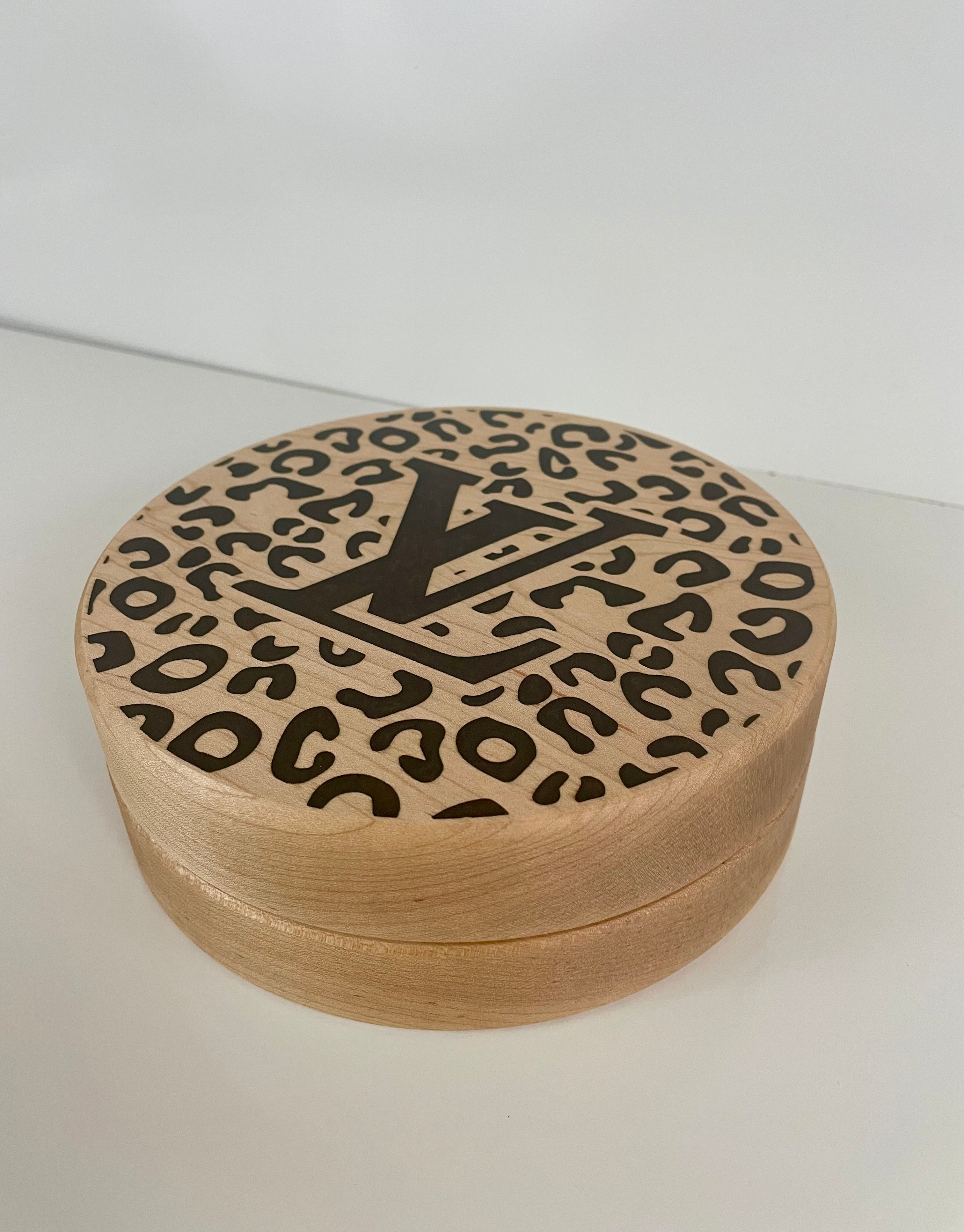 LV Designer Leopard Box