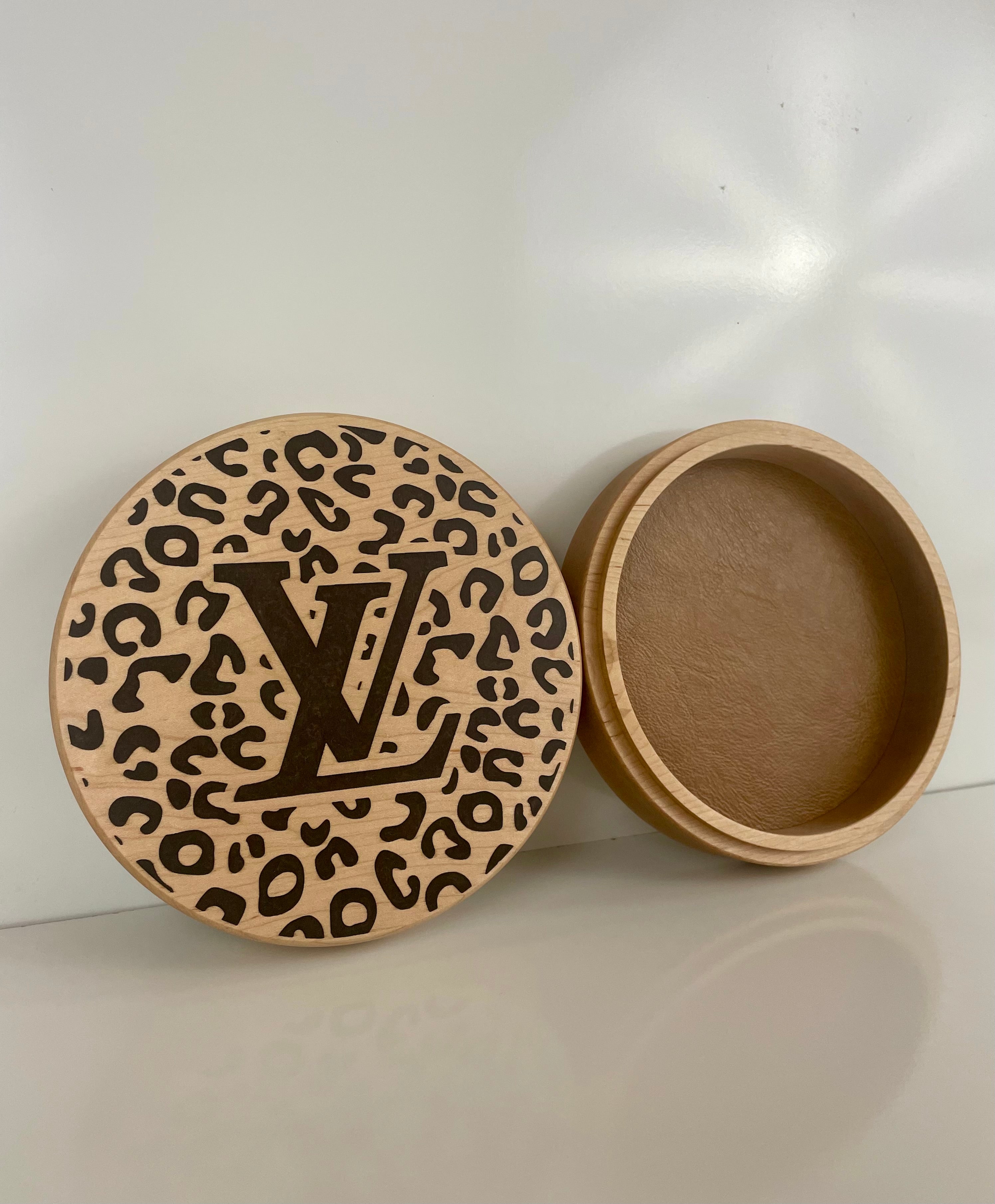 LV Designer Leopard Box